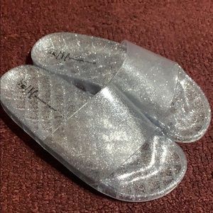 Jelly sandals from INC